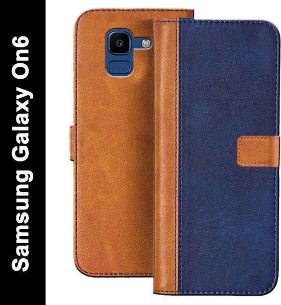 Trap Flip Cover for Samsung Galaxy On6