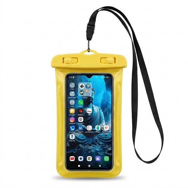 MALVAA Pouch for All Android Smartphones, iPhone, Universal Mobile Phones Up To 6.8 Inch Display