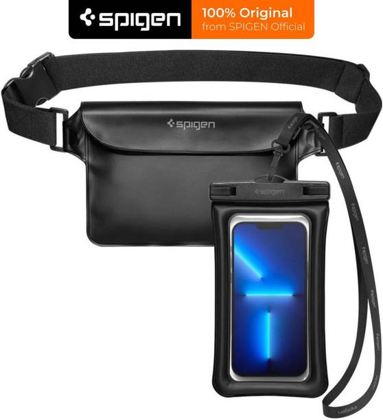 Spigen Polyvinyl Chloride Aqua Shield Pouch for All Mobile Phone up to 8.7 inch