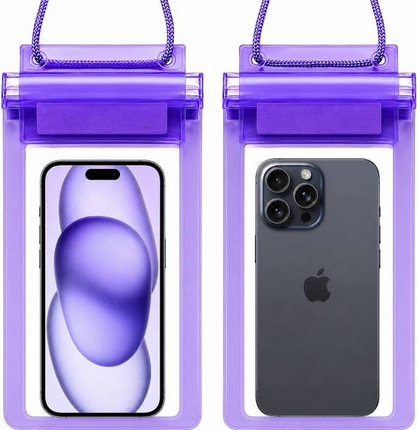 RRAG Pouch for RRag Universal Waterproof Pouch Cover for All Smartphones (Up to 6.9") with Neck Strap