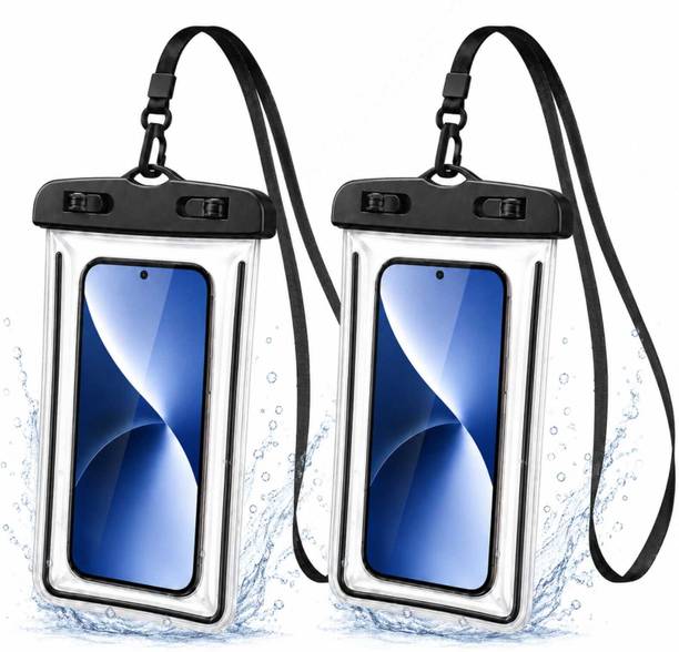 Mezokart.com Pouch for Mobile, Mobile Pouch Waterproof, Rain Cover for Mobile, Waterproof Mobile Pouch Cover