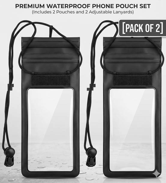 Kynora Pouch for Waterproof Mobile Phone Pouch Cover for Swimming, Rain - Universal Size, Touch Sensitive