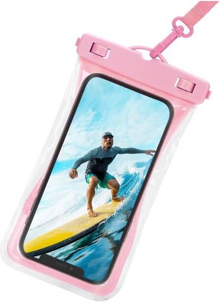 ModishOmbre Pouch for Mobile, Nylon Mobile Waterproof Pouch Underwater Cover for All Mobiles up to 6.5 inches