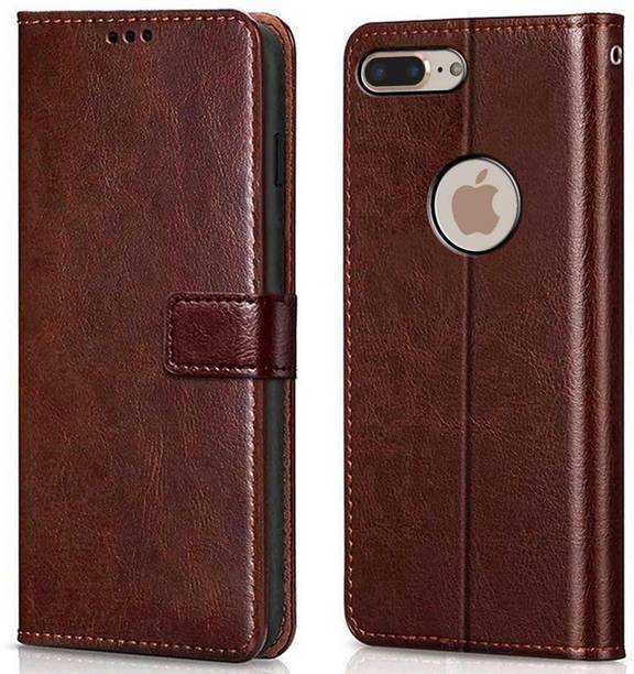 COVERHEAD Protective Case for Back Cover for Apple iPhone 7 Plus (Brown, Dual Protection, Pack of: 1)