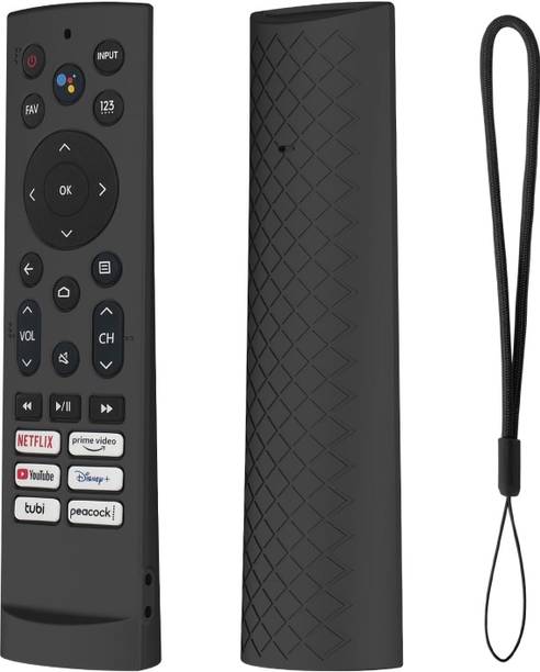 RAYA Protective Case for Hisense Smart TV Remote & VU GLOLED Series TV Remote Cover