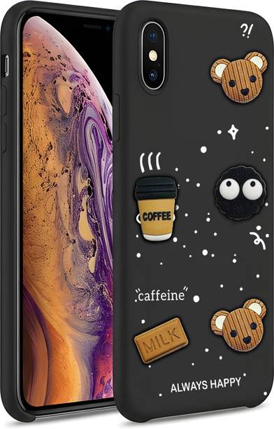 CharviMobi Protective Case for Apple iPhone XS, Coffee Series