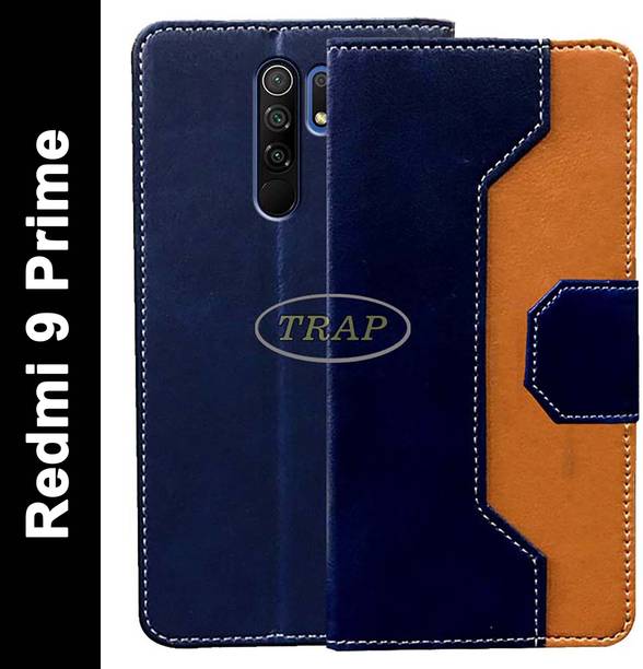 Trap Flip Cover for Redmi 9 Prime