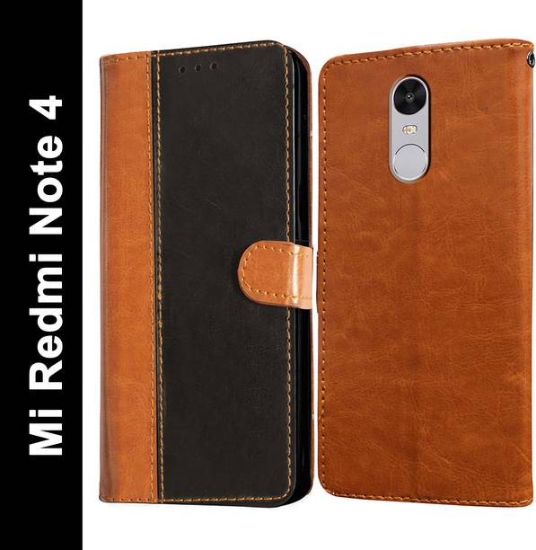 Casotec Flip Cover for Mi Redmi Note 4