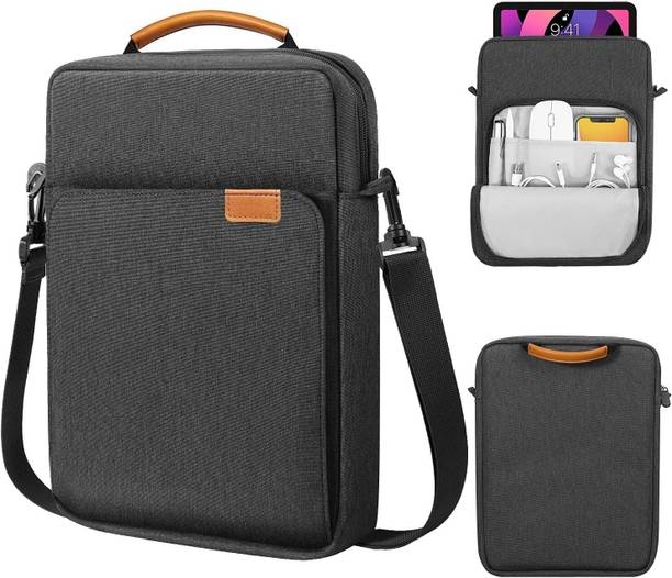 Proelite Sleeve for iPad 10.2/iPad 10.9/Pro 11/ iPad 9.7/ Samsung/Lenovo/Redmi Pad, Handle with Shoulder Strap