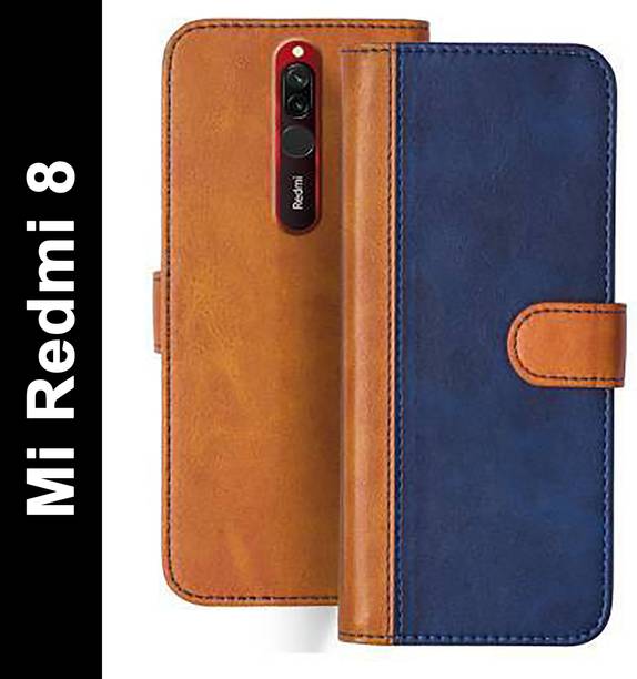Mycos Flip Cover for Mi Redmi 8