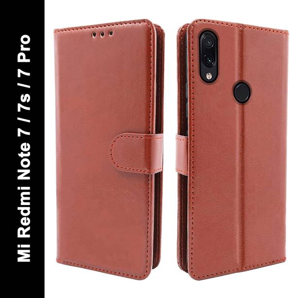 Juberous Flip Cover for Mi Redmi Note 7 Pro