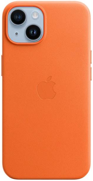 Apple Back Cover for Apple iPhone 14 (Orange)