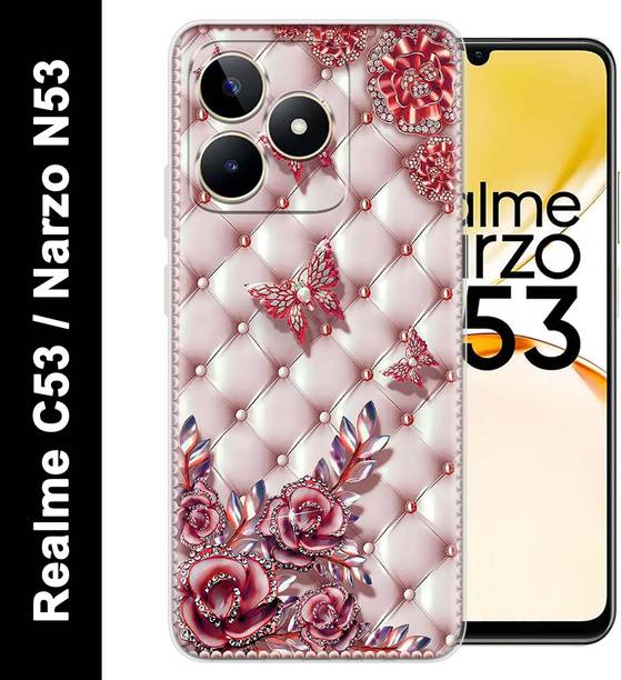 Fashionury Back Cover for Realme C53