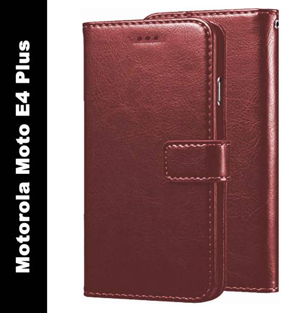 A PLUS DEAL Flip Cover for Motorola Moto E4 Plus