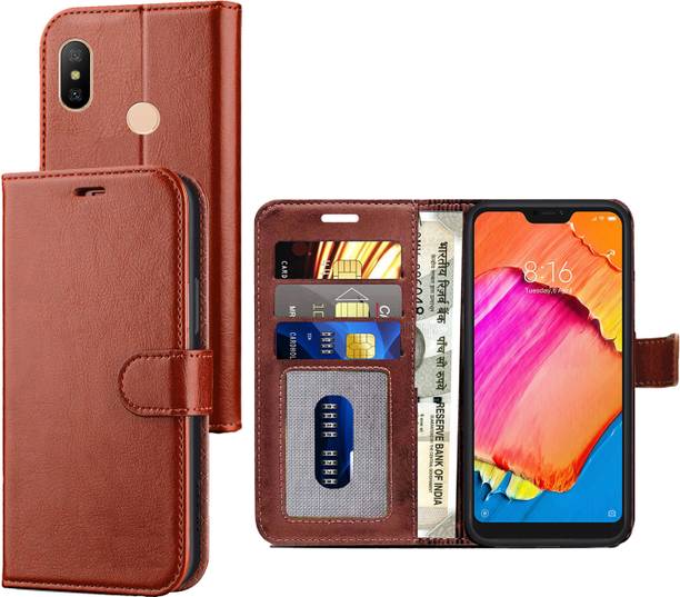 Unirock Wallet Case Cover for Mi Redmi 6 pro