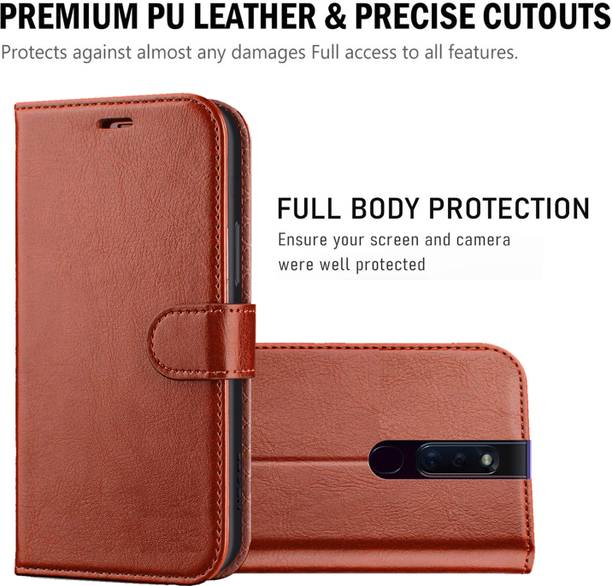 Unirock Wallet Case Cover for OPPO F11 Pro