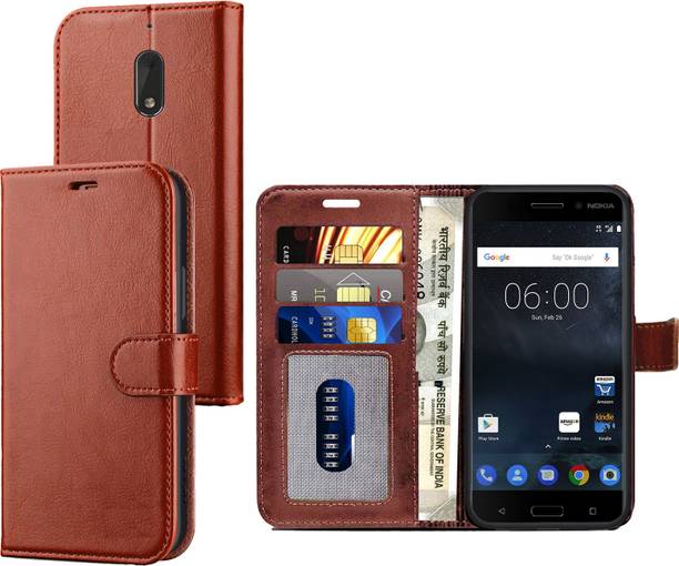 Unirock Wallet Case Cover for Nokia 6