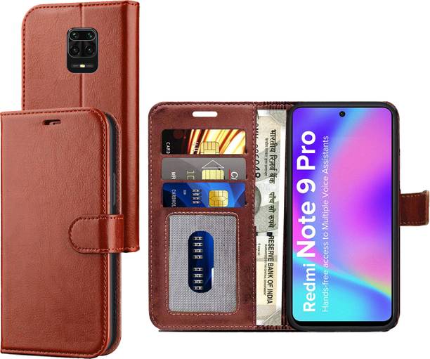 Unirock Wallet Case Cover for Redmi Note 9 Pro