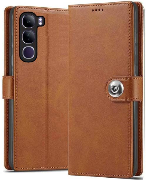 GoPerfect Wallet Case Cover for Vivo Y19s / Vivo Y29 | Premium Series Flip Back Cover