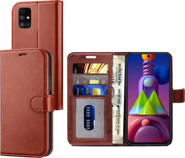 Unirock Wallet Case Cover for Samsung Galaxy M51