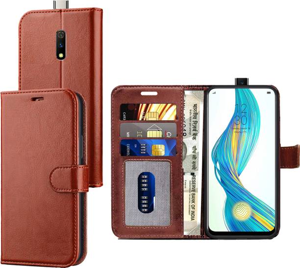 Unirock Wallet Case Cover for Realme X