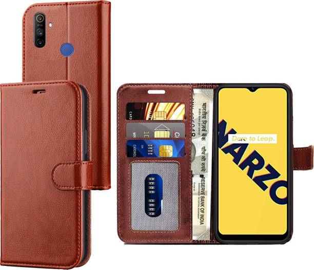 Unirock Wallet Case Cover for Realme Narzo 10a