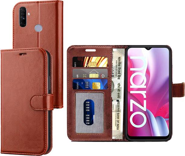 Unirock Wallet Case Cover for realme Narzo 20A