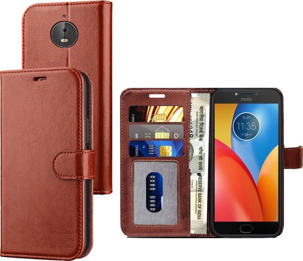 Unirock Wallet Case Cover for Motorola Moto E4 Plus