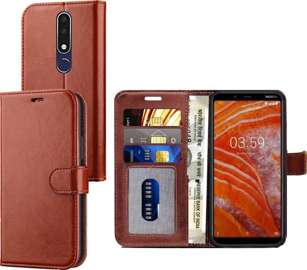Unirock Flip Cover for Nokia 3.1 plus