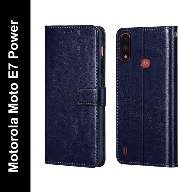 Flospy Flip Cover for Motorola Moto E7 Power
