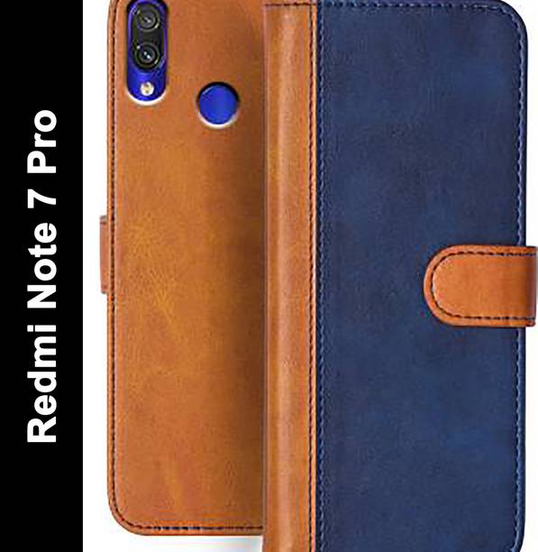 Mycos Flip Cover for Mi Redmi Note 7 Pro