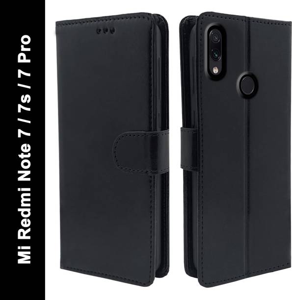 Juberous Flip Cover for Mi Redmi Note 7 Pro