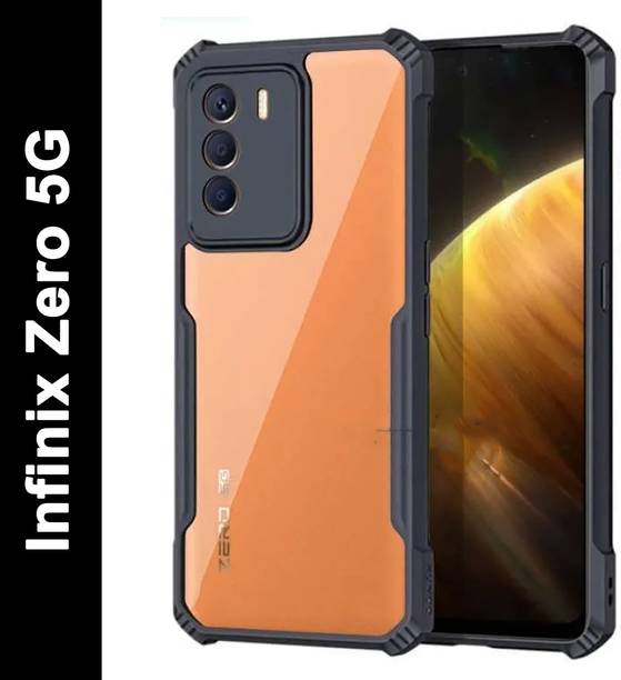 ASMANTIC Back Cover for Infinix Zero 5G (Black)