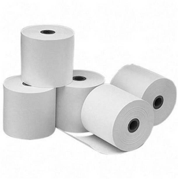 Security Store Pos Machine Thermal Paper Rolls- 79mm(Width)x50meter(Length)- Pack of 5 Rolls Thermal Cash Register Paper