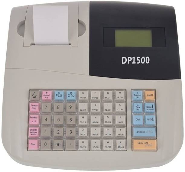 SWAGGERS Retail Shop Billing Machine/ Cash Register with 6000 items Capacity and KOT Option for Restaurants, Hotels, Bakery Shops, Garment Shops, Ice Cream Parlors etc. Table Top Cash Register