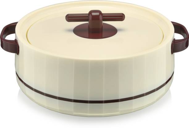 BLAL Decor 3000 Inner Stainless Steel Insulated Casserole White Thermoware Casserole