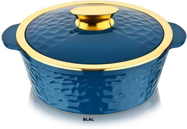 BLAL Marble Topaz 5000 Plastic Inner Stainless Steel Insulated Casserole Hot Pot Thermoware Casserole
