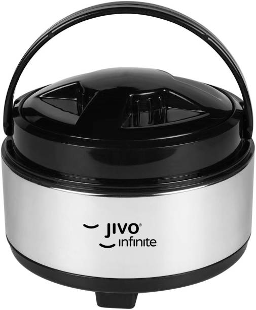 jivo infinite Premium Stainless Steel Thermal Insulated Food Container| Roti box Serve Casserole