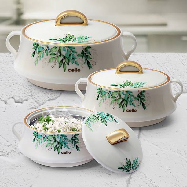cello Midas Pack of 3 Thermoware Casserole Set