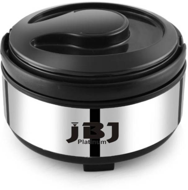 JBJ platinum Thermoware Casseroles for Roti/Chapati|Hot Pot with Black Plastic Cover Thermoware Casserole