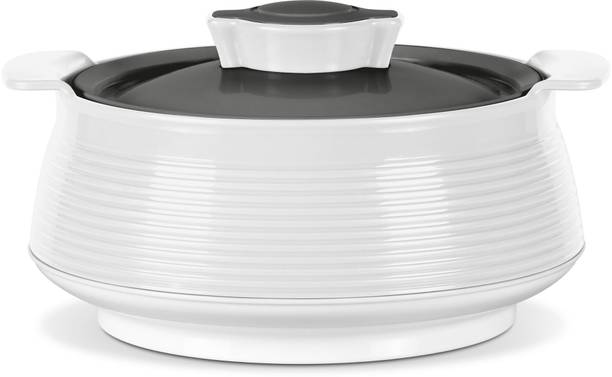 MILTON Venice 2000 Insulated Inner Stainless Steel Casserole, 1.85 litres, Micro White Serve Casserole