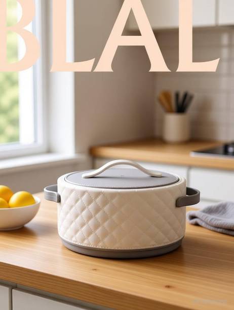 BLAL Plastic Inner Stainless Steel Insulated Casserole Hot pot Thermoware Casserole