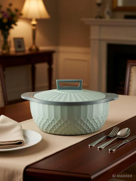 Trueware Eternity Inner Steel Outer Plastic PU Insulated Thermoware Casserole