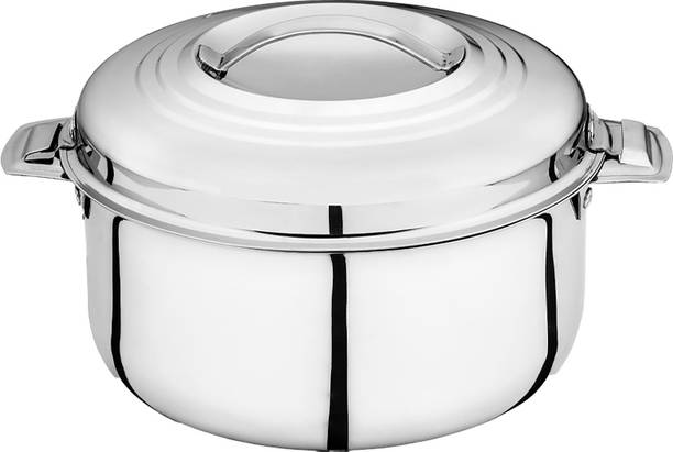 Maxima Aura Hotpot Stainless Steel Insulated Casserole|Food Hot & Cold for Long Hours | Serve Casserole