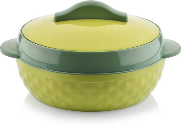 BLAL Taigun 3000 Insulated Inner Steel Casserole BPA Free Food Grade 2 Liter Green Thermoware Casserole