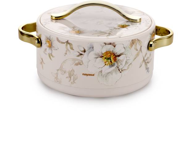 NAYASA Bethany Insluated Casserole | Stainless Steel Inner | Food Grade | Thermoware Casserole