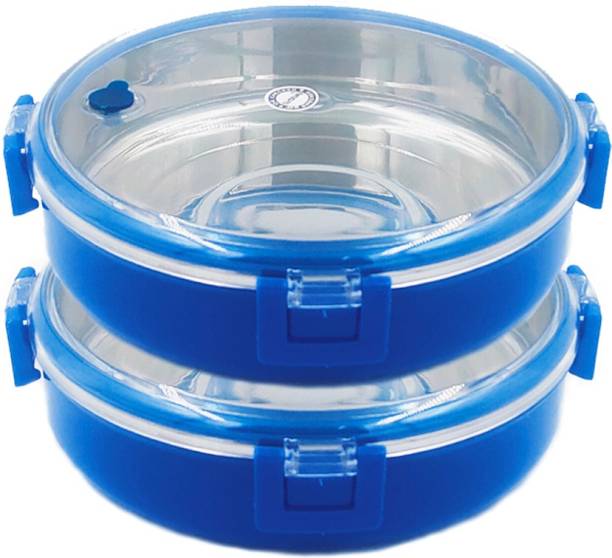 Mastermart Premium Stainless Steel Insulated Serving Casserole with Air Tight Vacuumed Lid Pack of 2 Serve Casserole