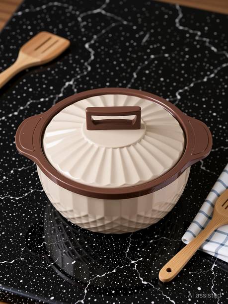 Trueware Eternity Inner Steel Outer Plastic PU Insulated Thermoware Casserole