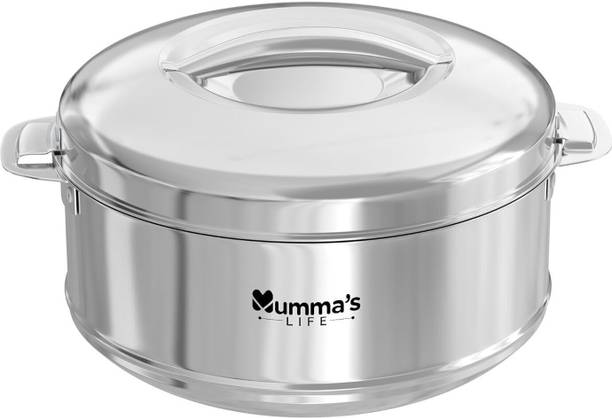 Mumma's LIFE Racer Double Walled Stainless Steel Casserole | PU Insulated | Hygiene Thermoware Casserole