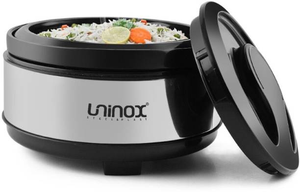 UNINOX Stainless Steel Insulated Serving Hot Pot for Roti/Curry/Chapati Box Hot Case Thermoware Casserole